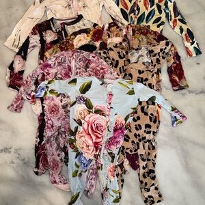 Posh Peanut Sleepers- 7 pieces- various sizes